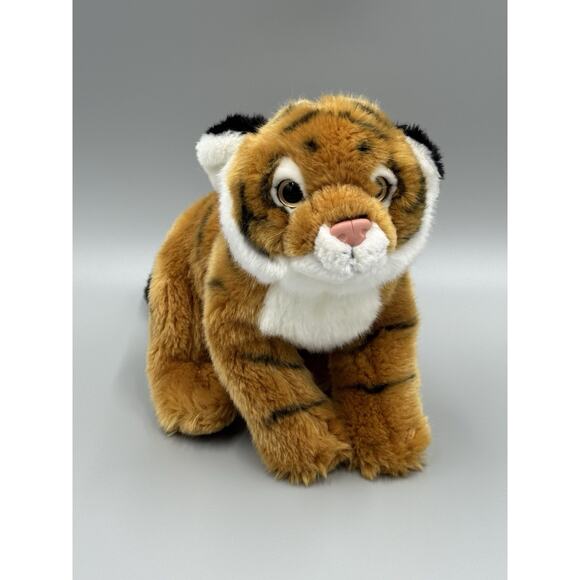 Cute Tiger Cub Plush 10” Stuffed Animal No Tag - Picture 1 of 9